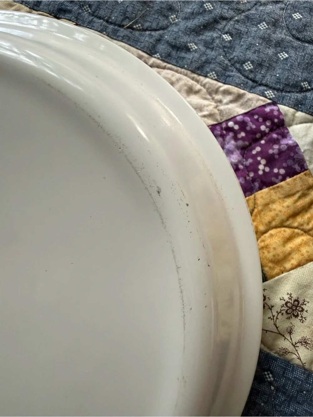 Vintage Corning Ware Blue Cornflower P-309 9” Pie Plate USA